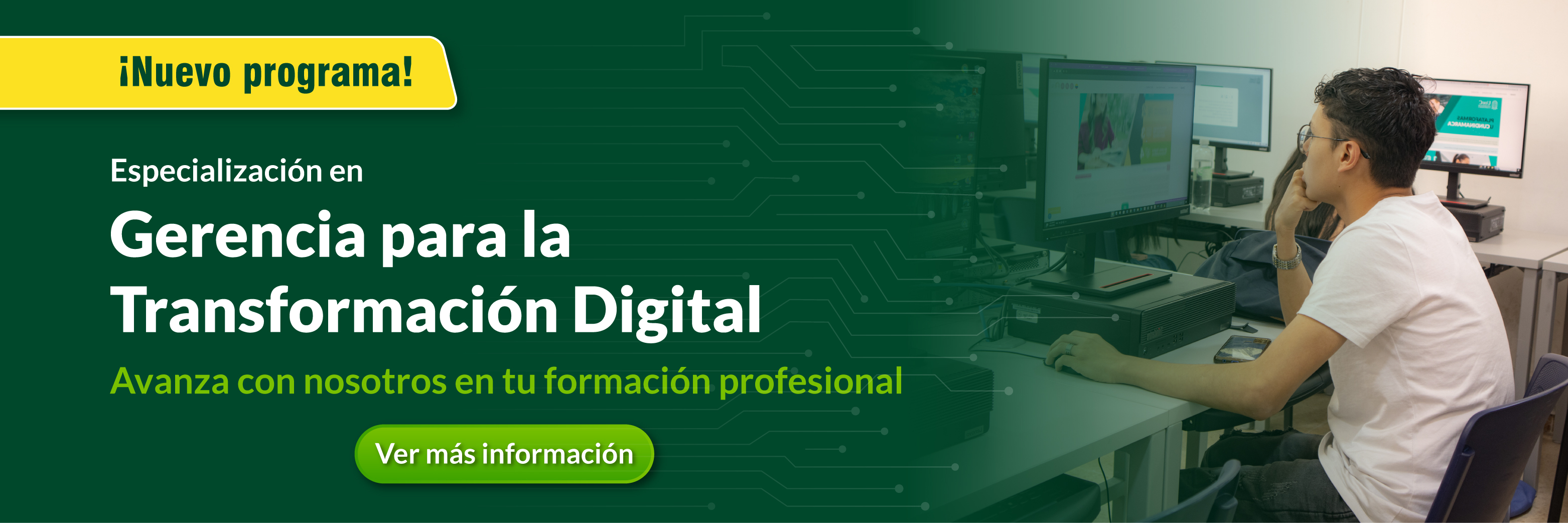 Nueva especializacion en gerencia para la transformacion digital